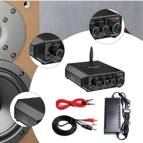 Amplificador De Potência Amplificador Estéreo Classe D