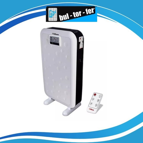 Imagen 2 de 9 de Calefactor Eléctrico Liliana Tcv110d Blanco Y Negro 220v