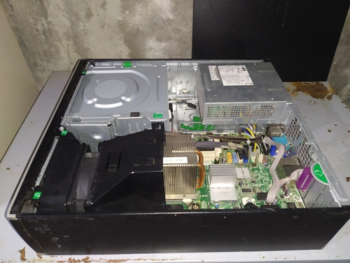 Imagem 8 de 10 de Computador Hp 6005 Slim Com Defeito Não Liga Fonte Ruim