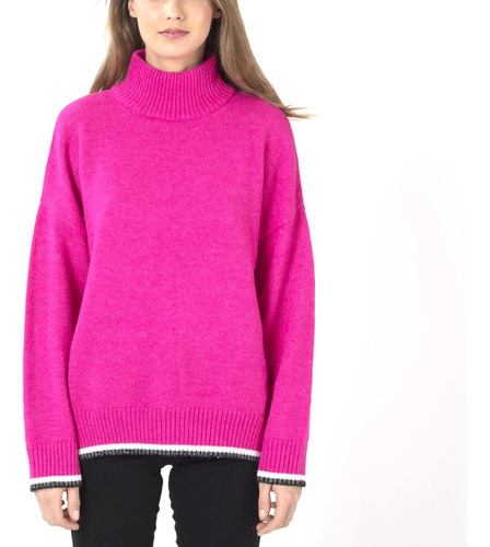 Sweater Mujer Ellus Oversize Tall Neck