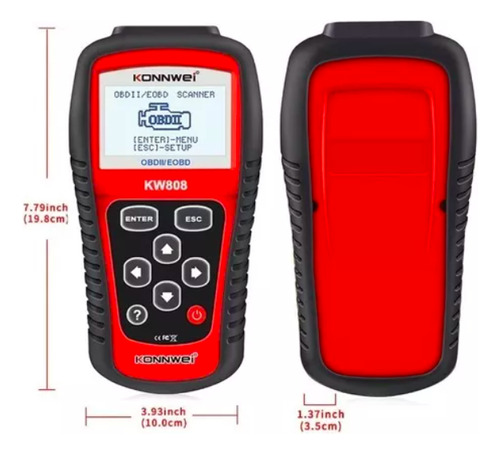 Escáner Automotriz, Lector De Código Srz, Scanner Para Auto