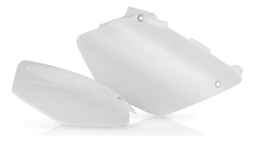 Set Cachas Laterales Blanco Yamaha Yz 125 2010 Cafe Race