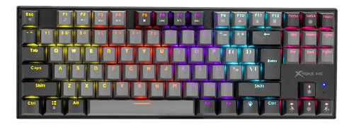 Teclado mecânico anti-fantasma Xtrike Me GK-989a Usb Rgb