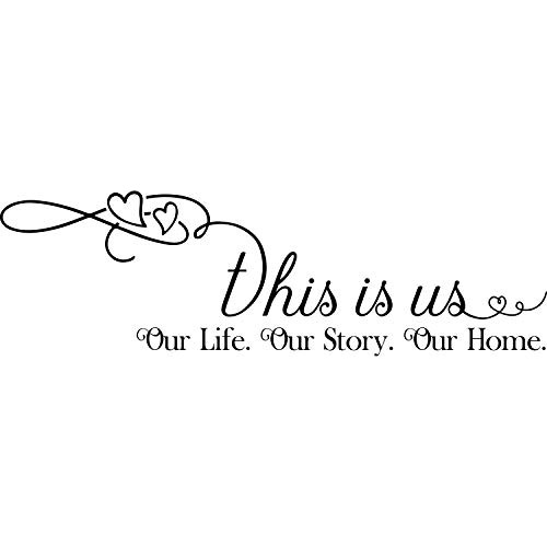 This Is Us Our Life Story Etiqueta De Pared Del Hogar E...