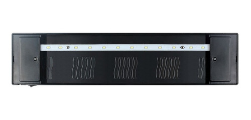 Imagen 2 de 3 de Tapa Lampara Led 50cm X 25cm Luz Blanca Para Pecera 40l