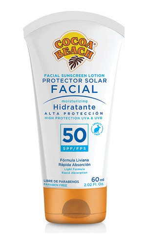 Protector Solar Facial Fps 50 X 60ml Cocoa Beach