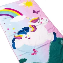 Comprar Toallon Grande Infantil Microfibra Disney Marvel Orig Piñata Color Unis - Unicornio