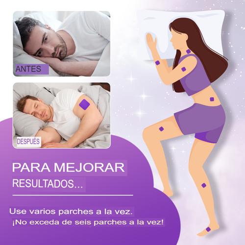 120 Parches Para El Estrés Para Dormir Para El Insomnio