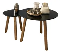 Comprar Set Mesas Ratonas Madera Paraiso 