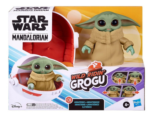Star Wars Wild Ridin' Grogu The Mandalorian Baby Yoda Hasbro