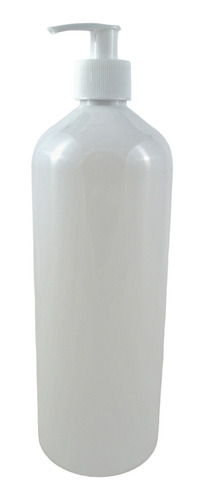 50 Pzs Envase Plastico Pet Blanco 1 Litro Con Dosificador