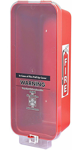4 Extintor Incendio Montaje Superficie Roja Cubierta 10