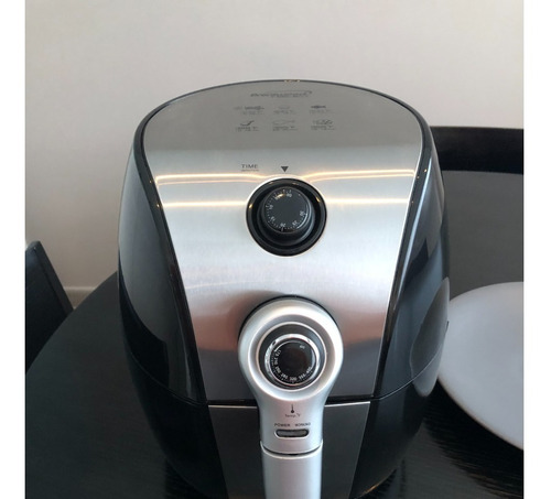 Freidora De Aire Air Fryer Color Negro Brentwood