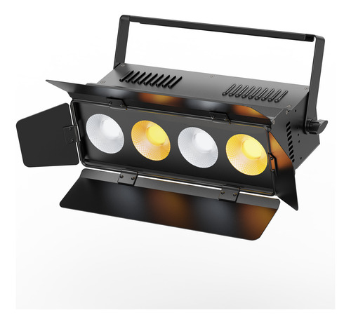 Focos Con Barn Gate Blanco Cálido Y Frío 200w Cob 4 En 1 Led