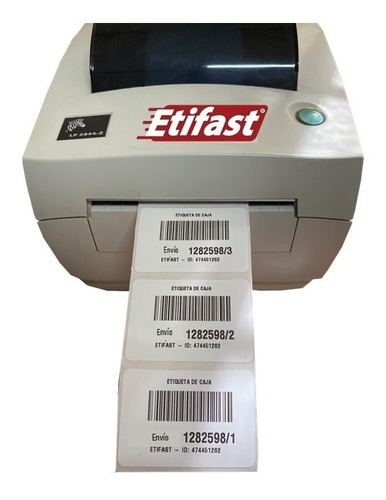 Imagen 4 de 7 de Etiqueta Térmica 58x40 Mm (6x4 Cm) Full Rollo C/1000 Pzs
