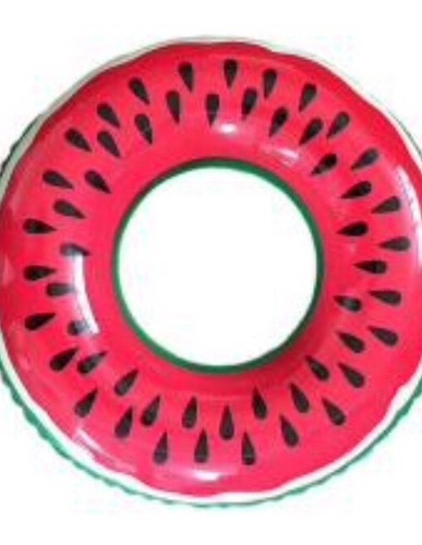 Inflable Salvavidas Sandia Alberca Playa Moda 90cm Flotador