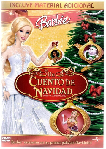 Barbie En Un Cuento De Navidad | Dvd Película Nueva