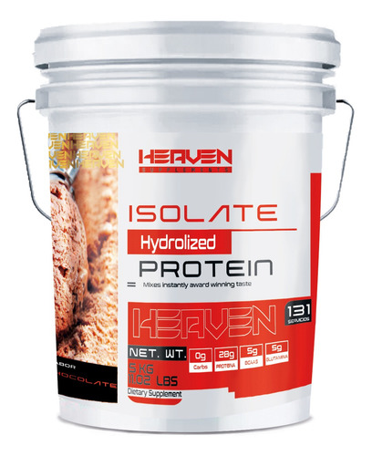 Proteína Hidrolizada 5kg Heaven Varios Sabores Chocolate