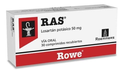 Ras  50 Mg  30 Comprimidos