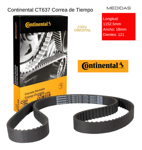 Correa De Tiempo American Motors Concord 121 1978