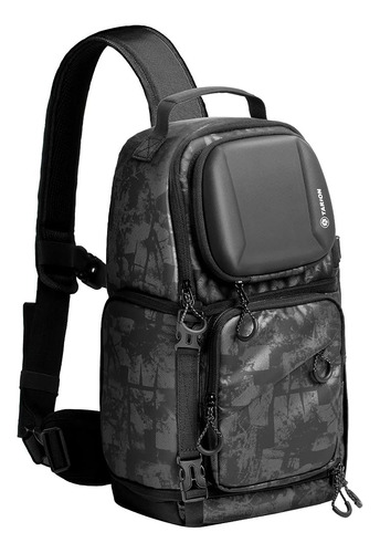 Mochila Fotografia Slingpack Bolso Bandolera Gris/negro