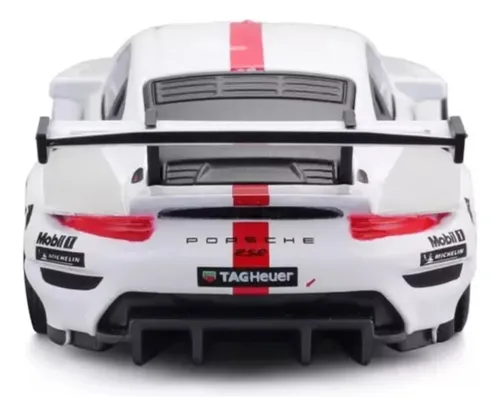 Porsche 911 Rsr Bburago Escala 1:43 De Metal Colección Race