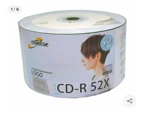 Cd Cursor Logo 52x Pack 50 Unidades