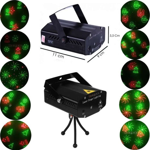 Laser Navidad Proyector De 20 Figuras Navideñas