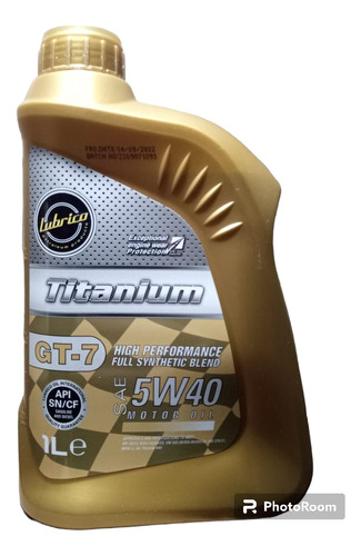 Super Oferta Lubricante Lubrico 5w40 Full Sintético 