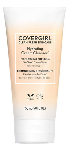 Covergirl Clean Fresh Skincare - Limpiador Hidratante En Cr.