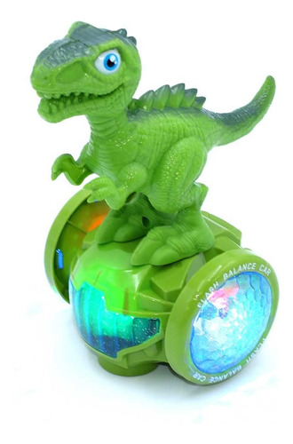 Dinosaurio Rex Musical Patineta Scooter Juguete + Baterias