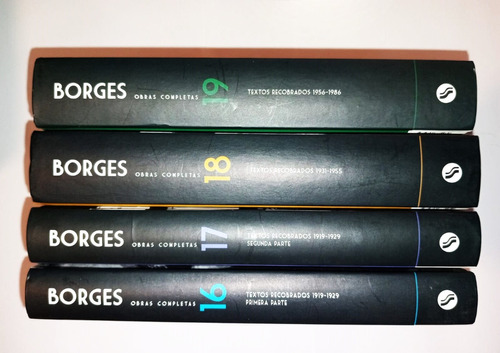 Textos Recobrados  4 Tomos - Jorge Luis Borges Sudamericana