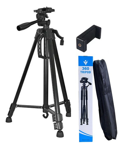 Trípode Profesional Para Cámara, Celular Video 360t