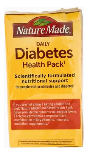 comprar Diabetes - 60 Sobres - Nature Made