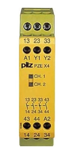 Pilz PZE X4V 3//24VDC 4n//o Fix Safety Relay 774583 Expansion Relay