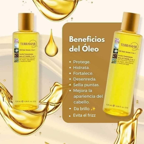 Acondicionador Crema+mascarilla+óleo 3en1 Terramar