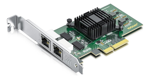 Adaptador Red Convergente Nic Gigabit Ethernet 10 100 Intel