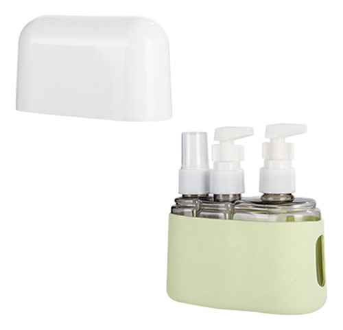 Botellas De Viaje Para Artículos De Tocador 3 Piezas Verde