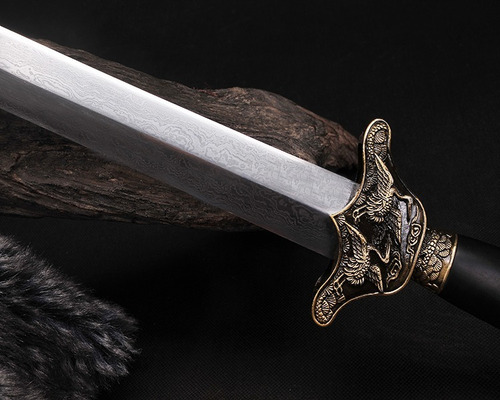 Imagem 7 de 9 de Espada Chinesa Tradicional Jian Dinastia Han Wushu Kung Fu
