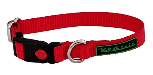 Coleira K-9 Spirit Collar Safety Vermelha Gg