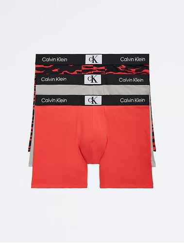 Boxer Calzon Calvin Klein 100% Original Ropa Interior 3 Piez