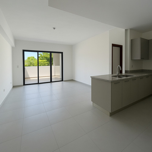Apartamento A Estrenar 2 Habitaciones Con Terraza Ampliada En Arroyo Hondo Viejo