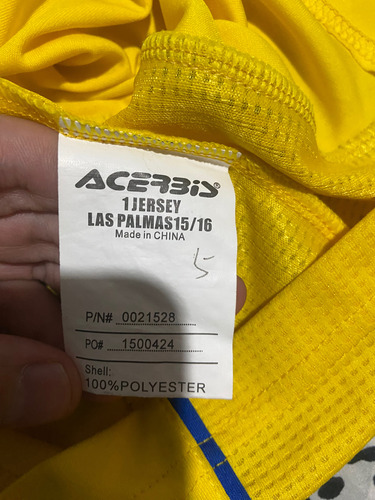 Camisa Las Palmas 2015/16 (Usado)