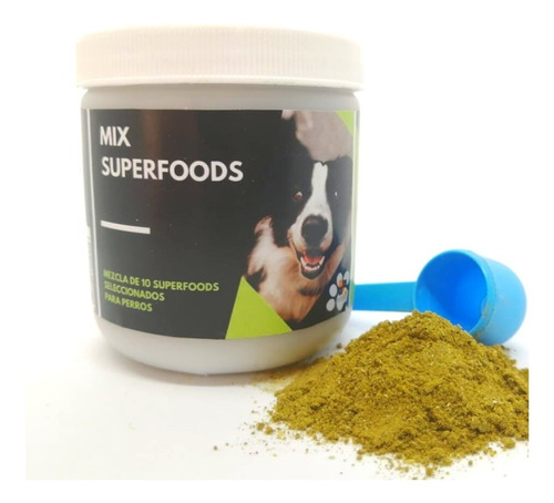 Mezcla Superfoods Para Perros Vitaminas Y Minerales 100% Nat