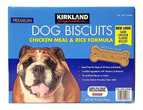 Dog Biscuits Kirkland Chicken Meal & Rice 6.79kg