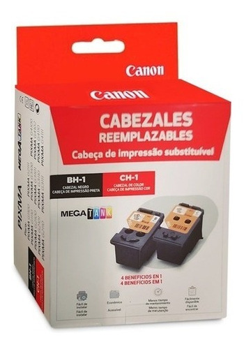 Cabezales Impresora Canon G1100 G2100 Negro Y Color Original