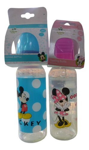  Biberon Disney - Michey Mouse Para Niñas Y Niños