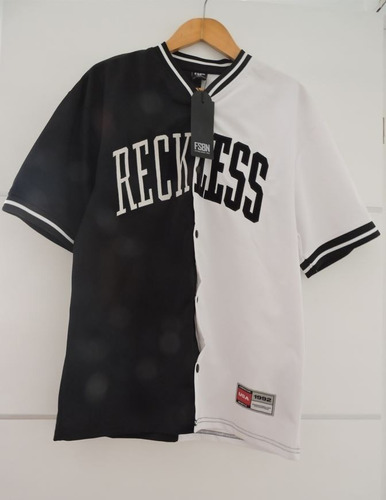 Camisa Reckless New Yorker Estilo Mlb