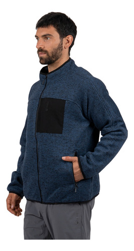 Polar Hombre Tejido Full Zip Middle 84 Lhotse