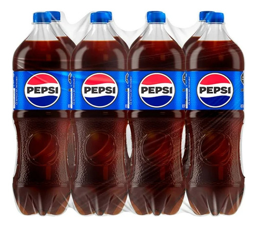 Paquete De 8 Pepsi Regular, Refresco De Cola 2lts